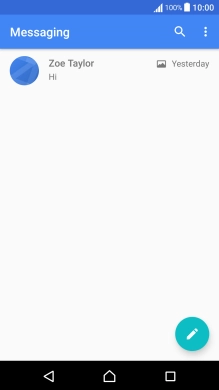 Press the new message icon.