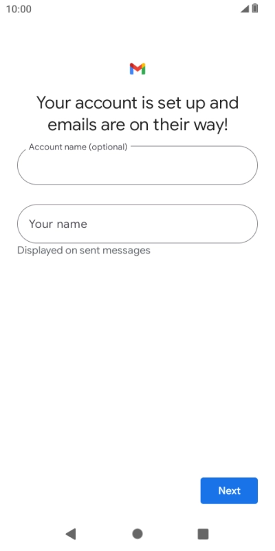 Press the field below 