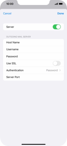Press Authentication.