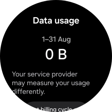 The total data usage is displayed.