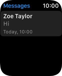 Press the required picture message.