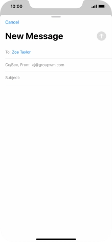 Press the field next to 