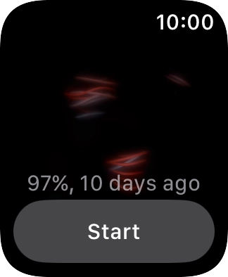 Press Start and wait a moment until the measurement is done.