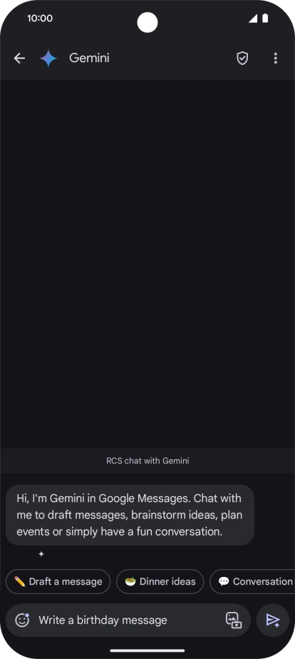 Write or say in your own words which topic you would like to use.