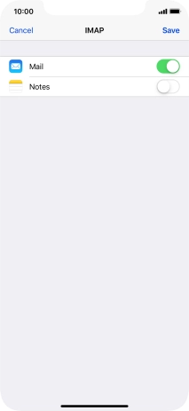 Press Save. Your email account has now been set up. To select more settings for incoming and outgoing server, proceed with the following steps.