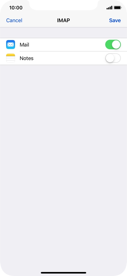 Press Save. Your email account has now been set up. To select more settings for incoming and outgoing server, proceed with the following steps.