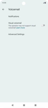 Press Advanced Settings.