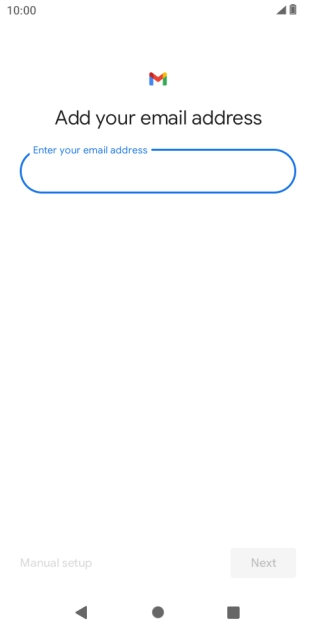 Press the field below 