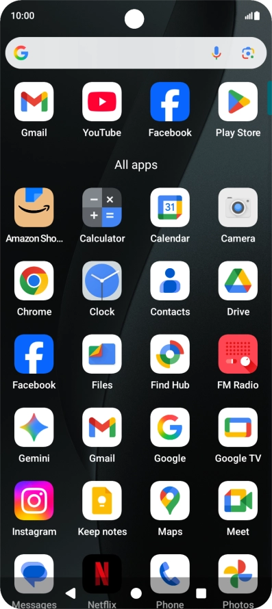 Press Gemini. If prompted, follow the instructions on the screen to turn on the function.