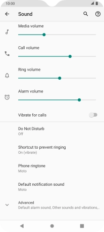 Press Phone ringtone.
