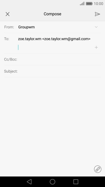 Press the field next to 