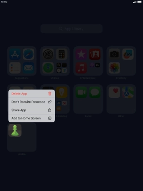 Press Don't Require Passcode.