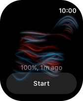 Press Start and wait a moment until the measurement is done.