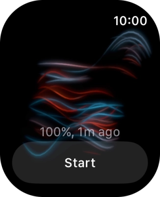 Press Start and wait a moment until the measurement is done.