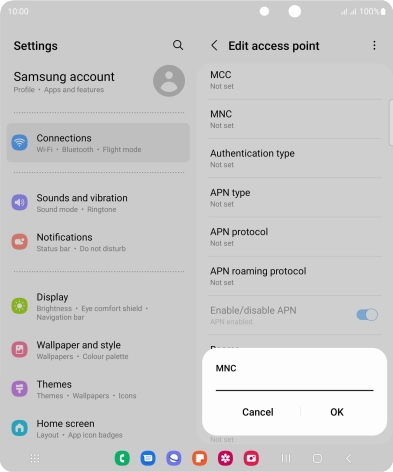 Key in 03 and press OK.