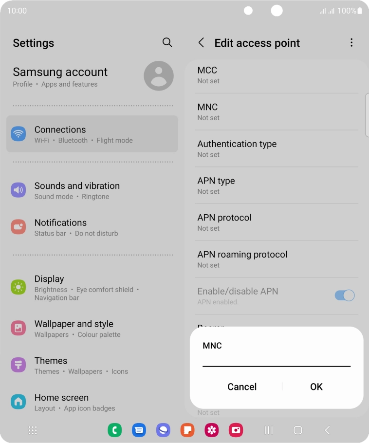 Key in 03 and press OK.