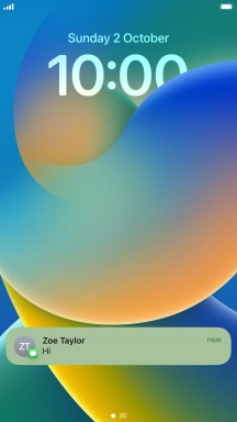 Press the required notification and follow the instructions on the screen to use the selected function.