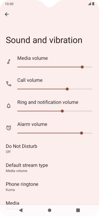 Press Phone ringtone.
