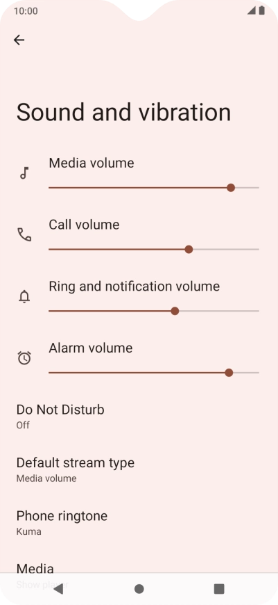 Press Phone ringtone.