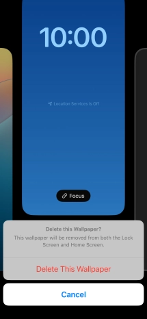 Press Delete This Wallpaper.