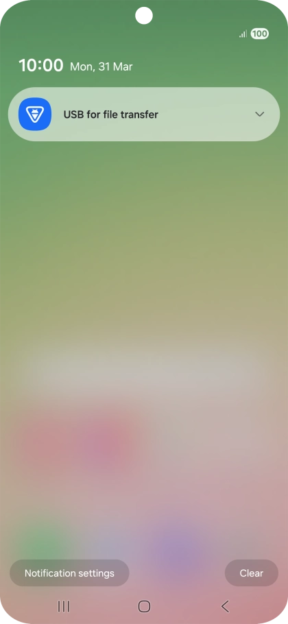 Press the drop down list.