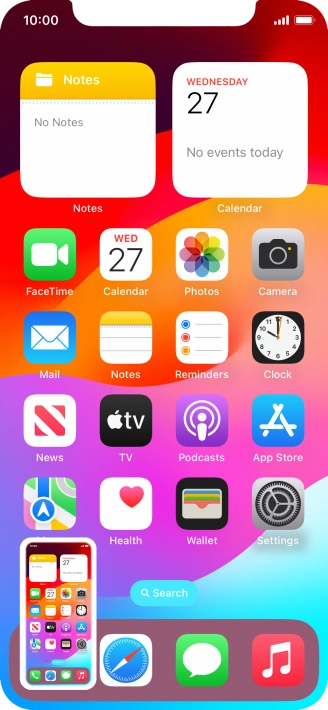 To edit your screenshot, press the screenshot and follow the instructions on the screen to make the required changes.