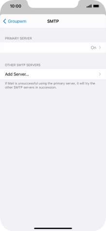 Press the field below 