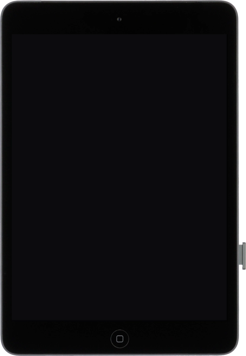 Remove the SIM holder from your tablet.