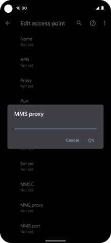 Key in 10.202.002.060 and press OK.