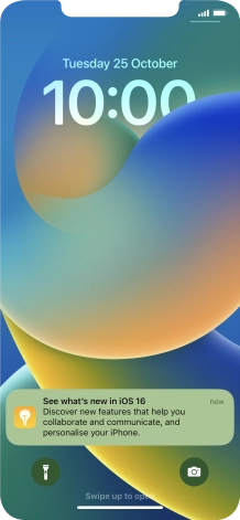 Press the required notification and follow the instructions on the screen to use the selected function.