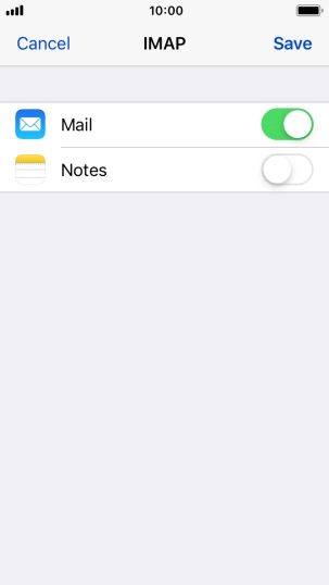 Press Save. Your email account has now been set up. To select more settings for incoming and outgoing server, proceed with the following steps.