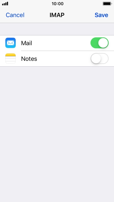 Press Save. Your email account has now been set up. To select more settings for incoming and outgoing server, proceed with the following steps.
