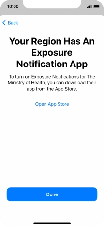 Press Open App Store and follow the instructions on the screen to download and install the app.