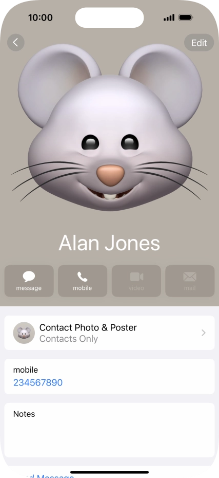 Slide your finger upwards starting from the bottom of the screen to return to the home screen.