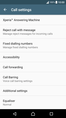 Press Additional settings.