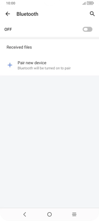 Press the indicator below 