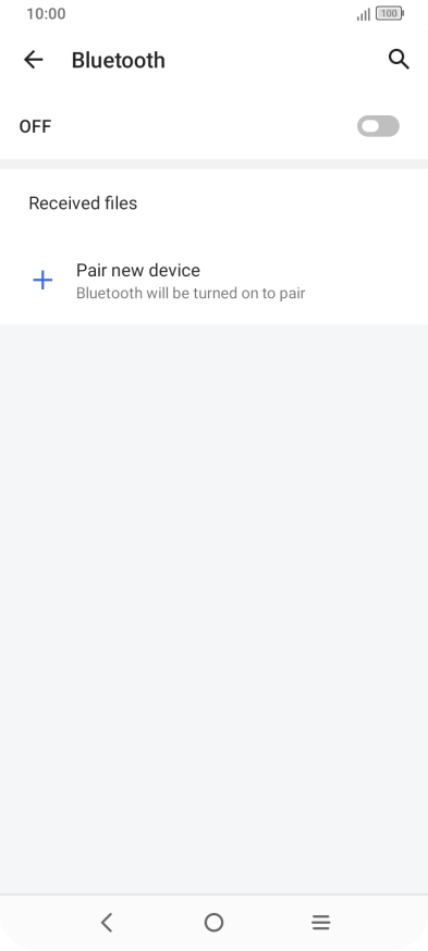 Press the indicator below 