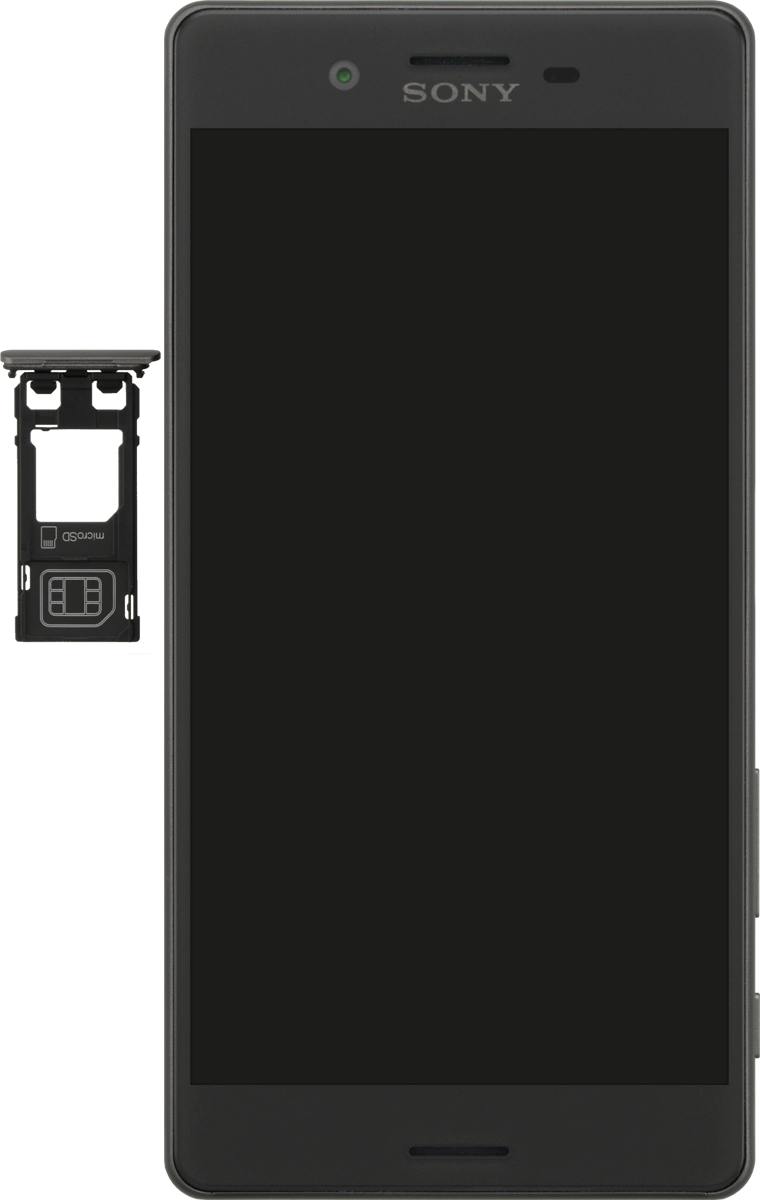 Turn your SIM so the angled corner of your SIM matches the angled corner of the SIM holder.