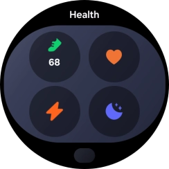 Press and hold the required widget.