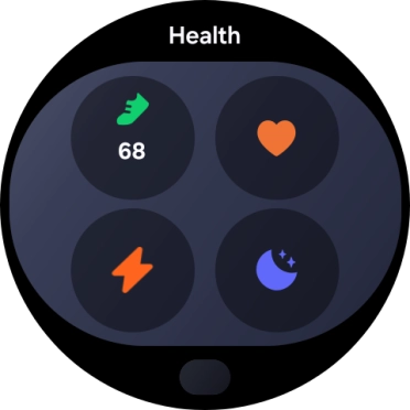 Press and hold the required widget.