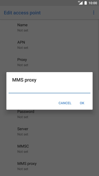 Key in 10.202.002.060 and press OK.
