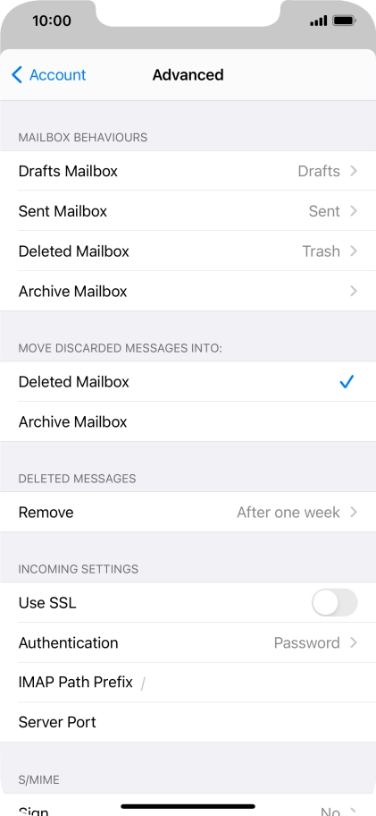 Press Authentication.