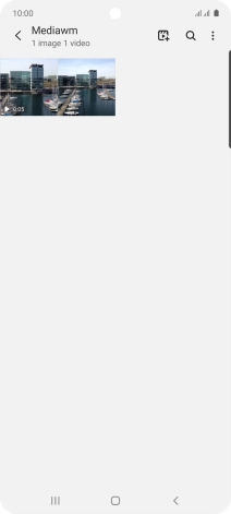 Press and hold any picture or video clip.