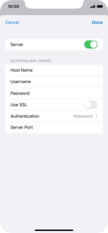 Press Authentication.