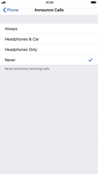 Press Always to turn on the function when silent mode is turned off.