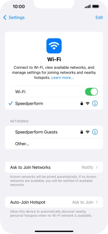 Slide your finger upwards starting from the bottom of the screen to return to the home screen.