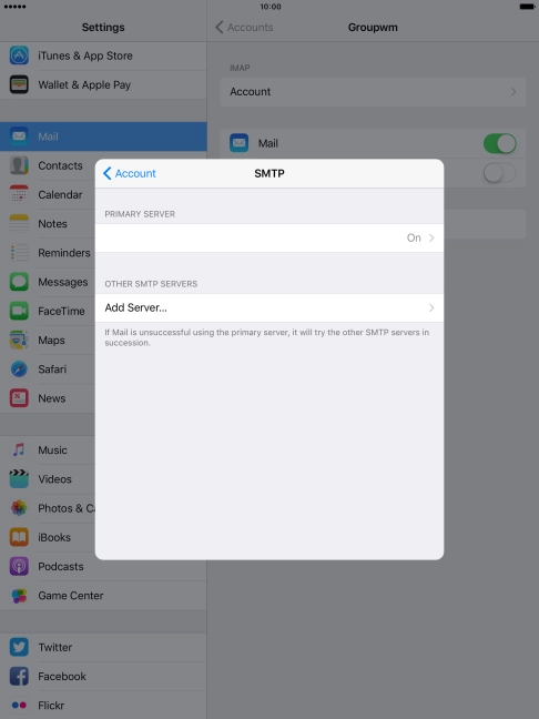 Press the field below 