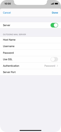 Press Authentication.