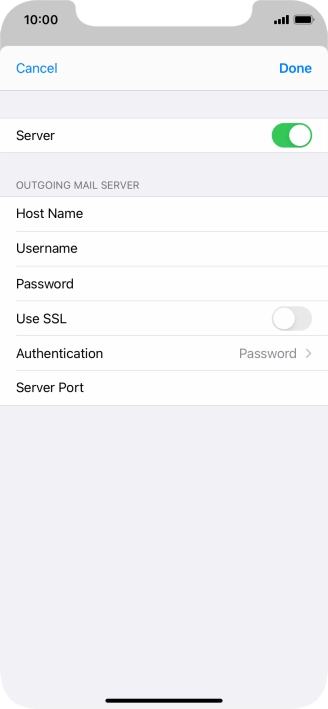 Press Authentication.
