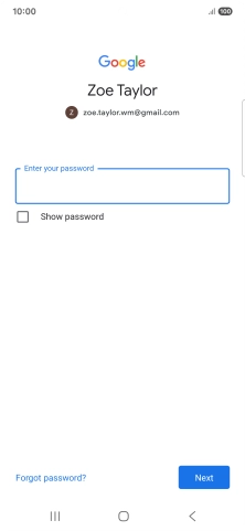 Press the field below 